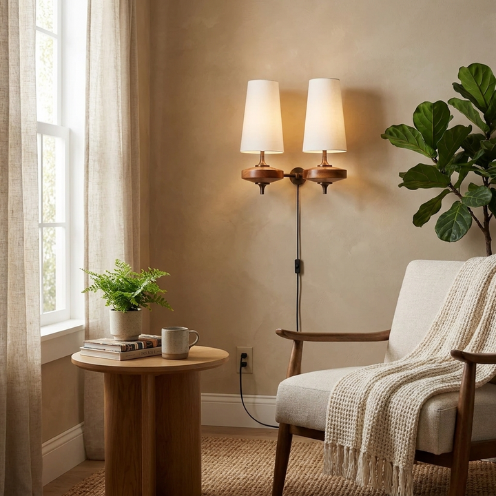Spinning Top Wall Sconce