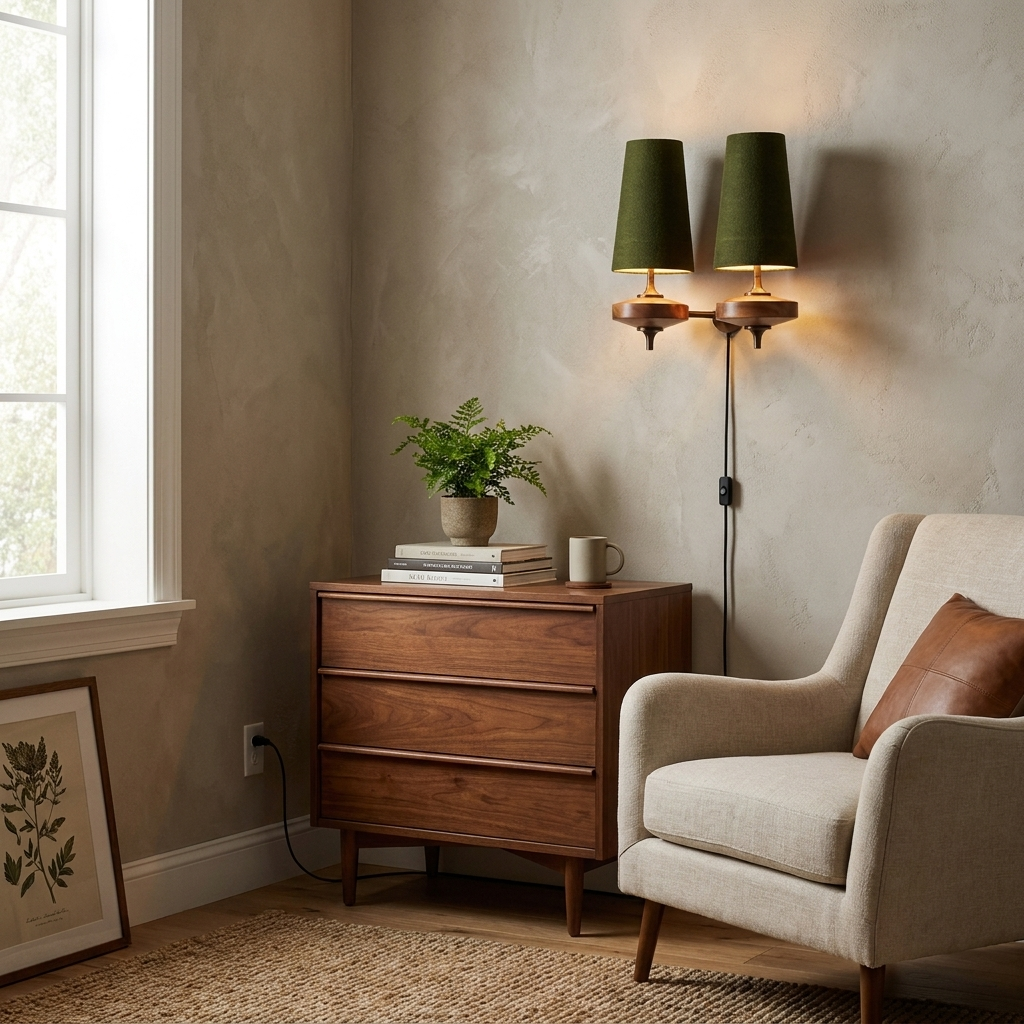 Spinning Top Wall Sconce
