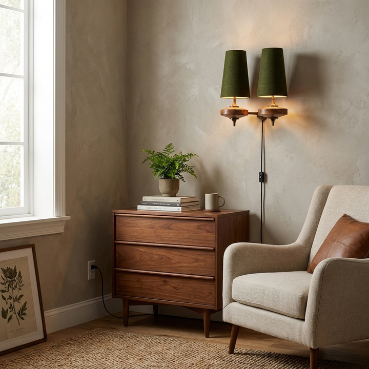 Spinning Top Wall Sconce