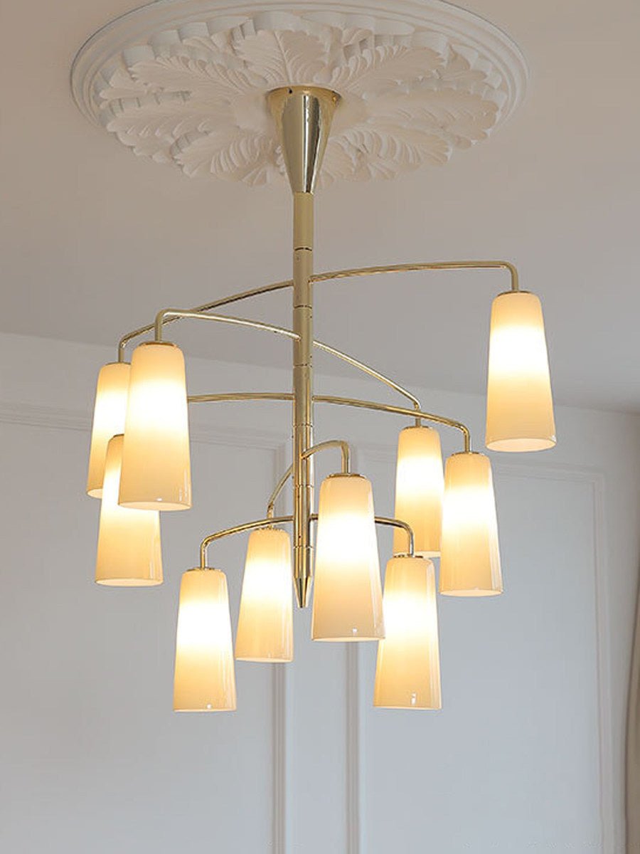 Spiral Tiered Chandelier - Vakkerlight