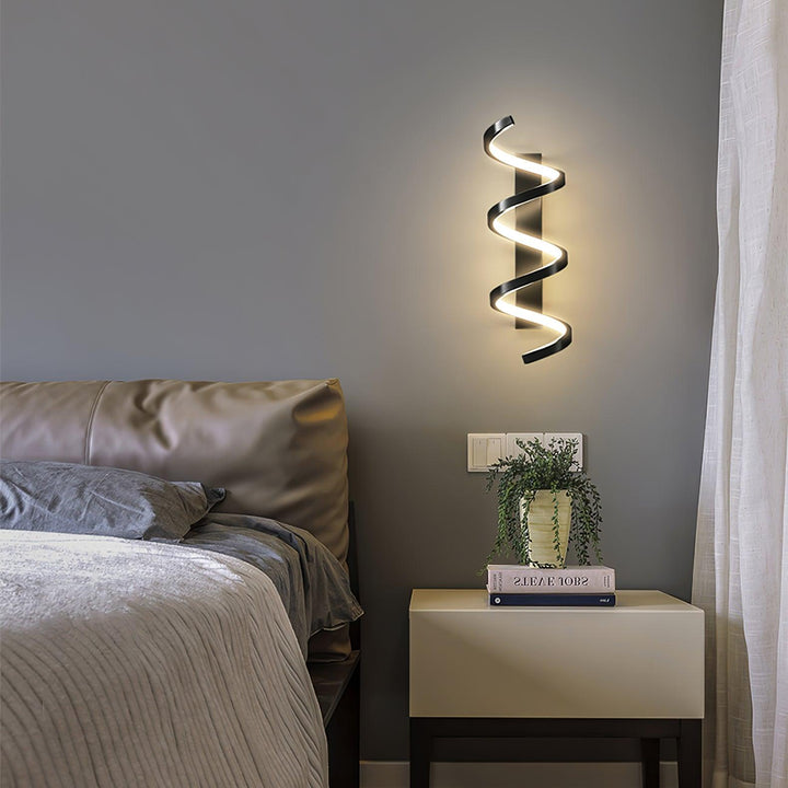 Spiral Wall Light - Vakkerlight