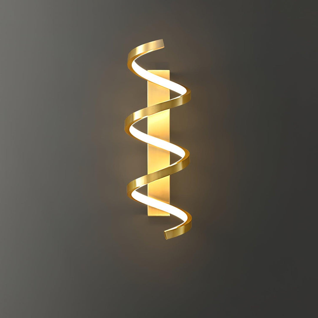 Spiral Wall Light - Vakkerlight