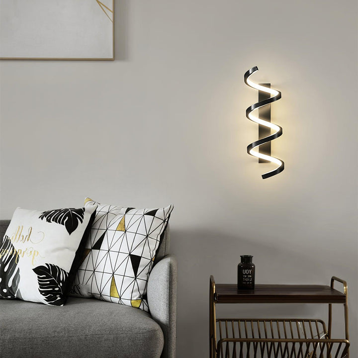 Spiral Wall Light - Vakkerlight