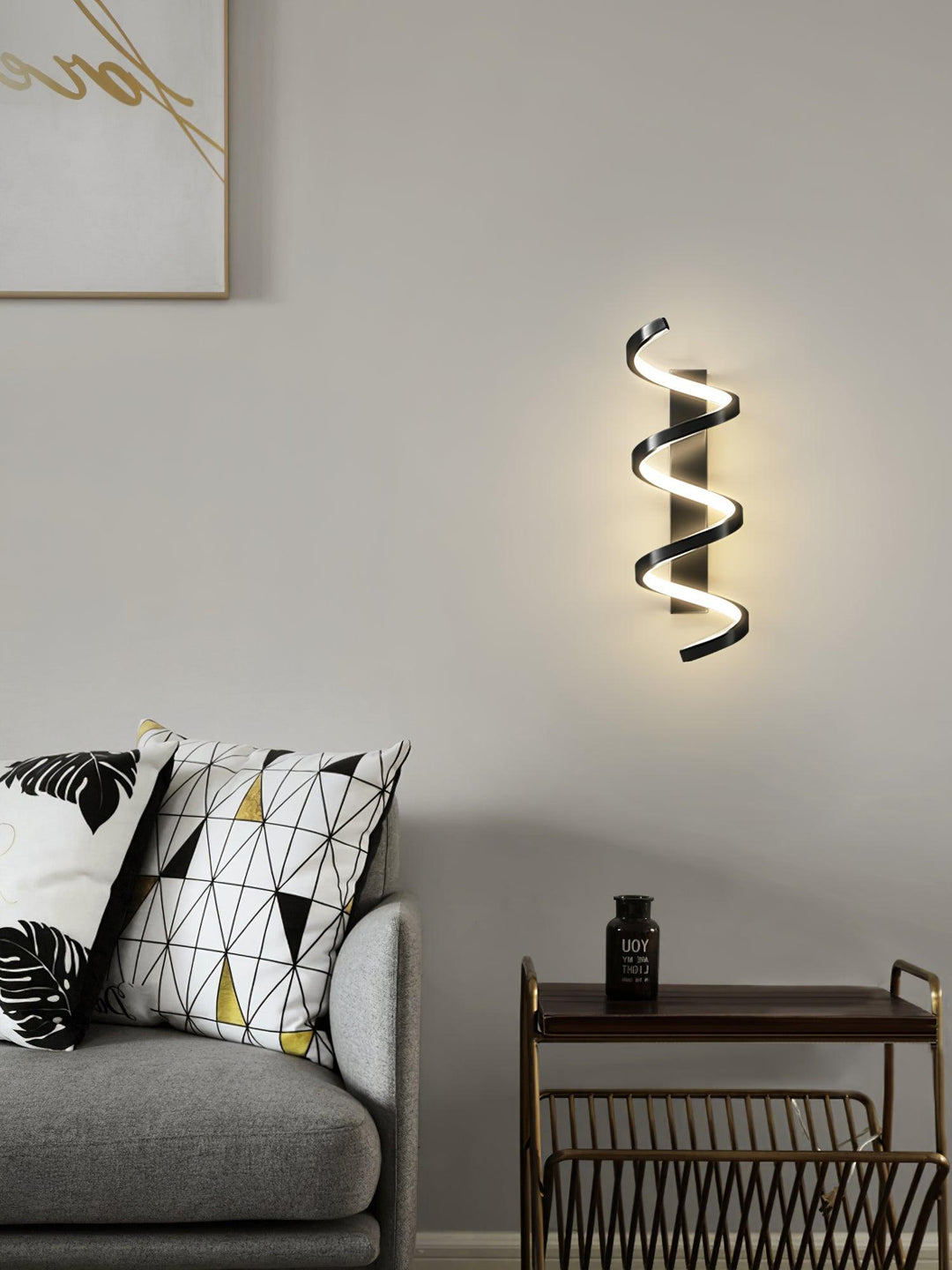 Spiral Wall Light - Vakkerlight