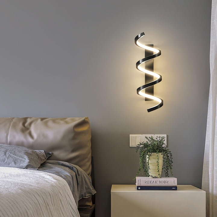 Spiral Wall Light - Vakkerlight