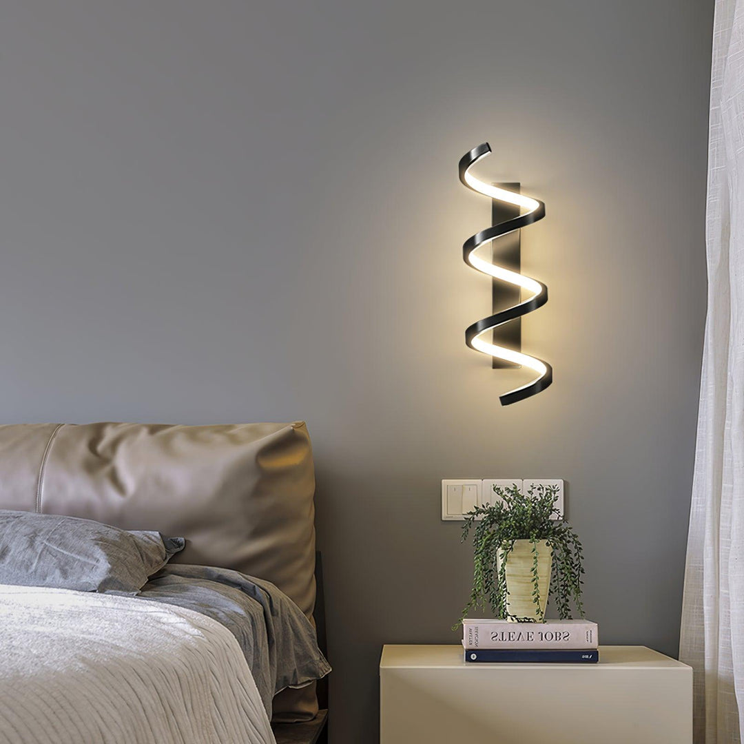 Spiral Wall Light - Vakkerlight