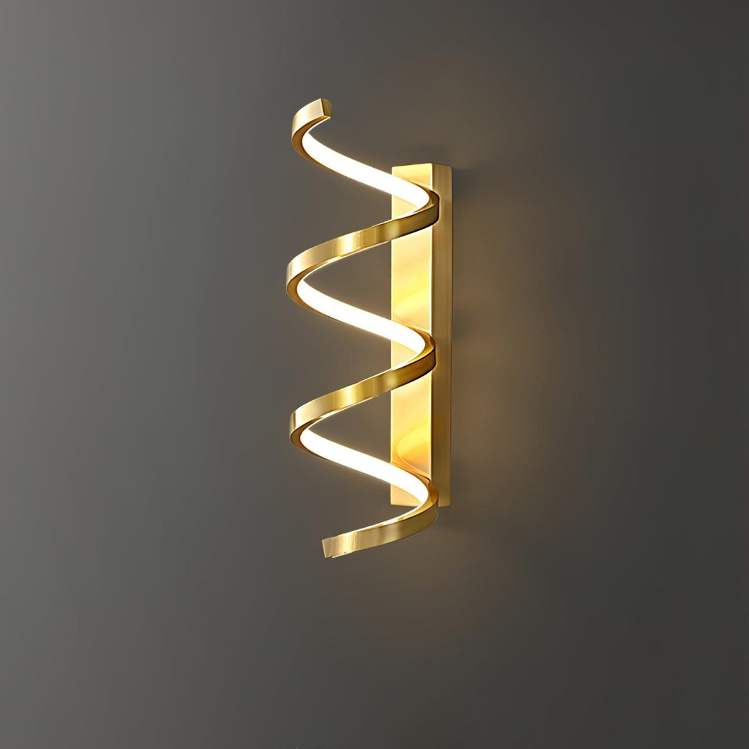 Spiral Wall Light - Vakkerlight