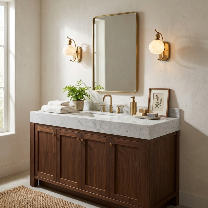 Spirelle Twisted Arm Alabaster Wall Sconce