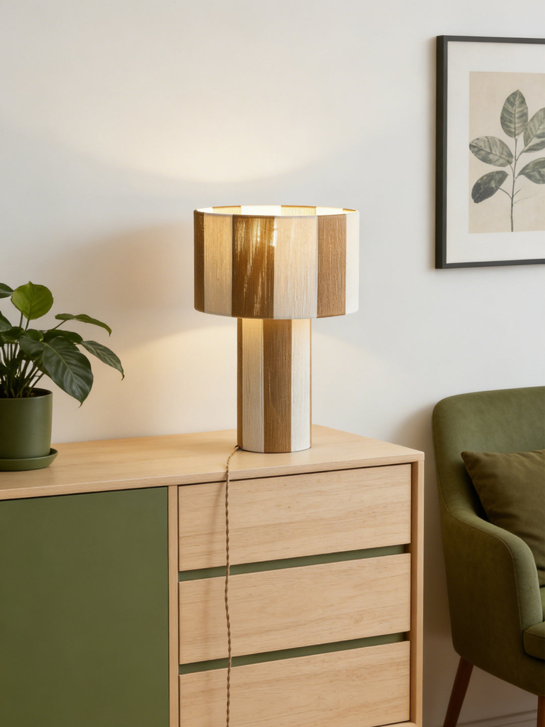 Lampe de table Spool Cotton Thread