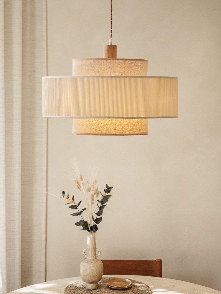 Spool Fabric Pendant Lamp – detail 3
