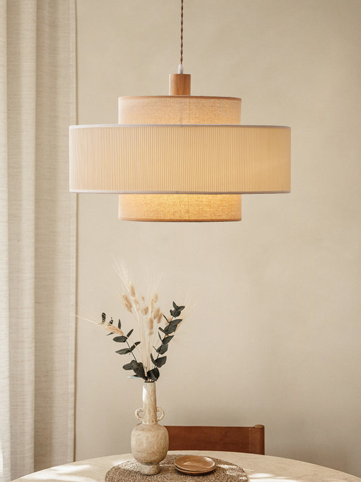 Spool Fabric Pendant Lamp – detail 3