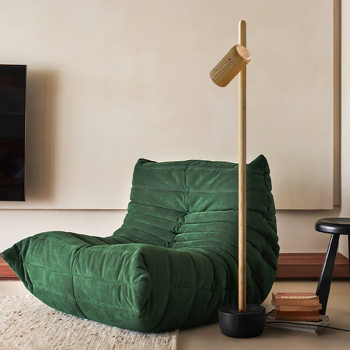 Spotlight Wood Floor Lamp - Vakkerlight