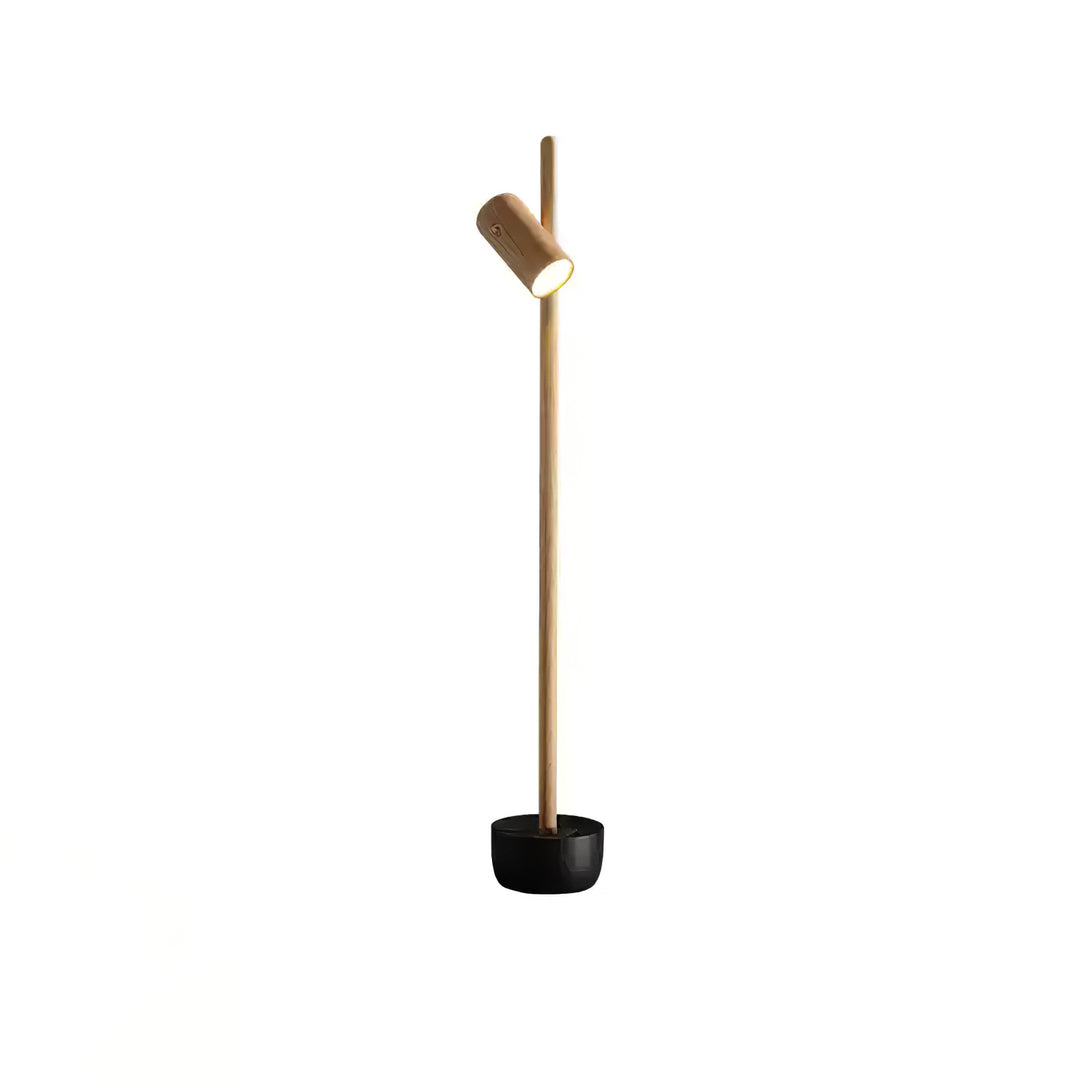 Spotlight Wood Floor Lamp - Vakkerlight