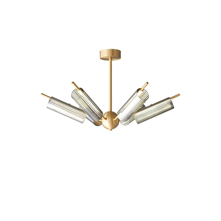 Sputnik Brass Chandelier - Vakkerlight