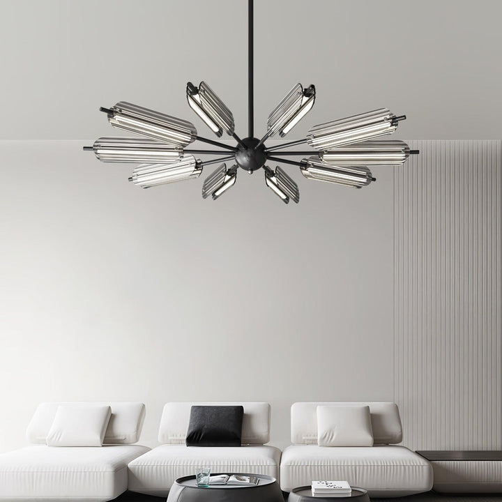 Sputnik Brass Chandelier - Vakkerlight