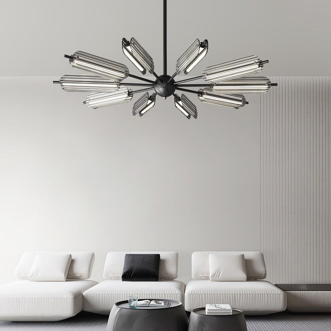 Sputnik Brass Chandelier - Vakkerlight