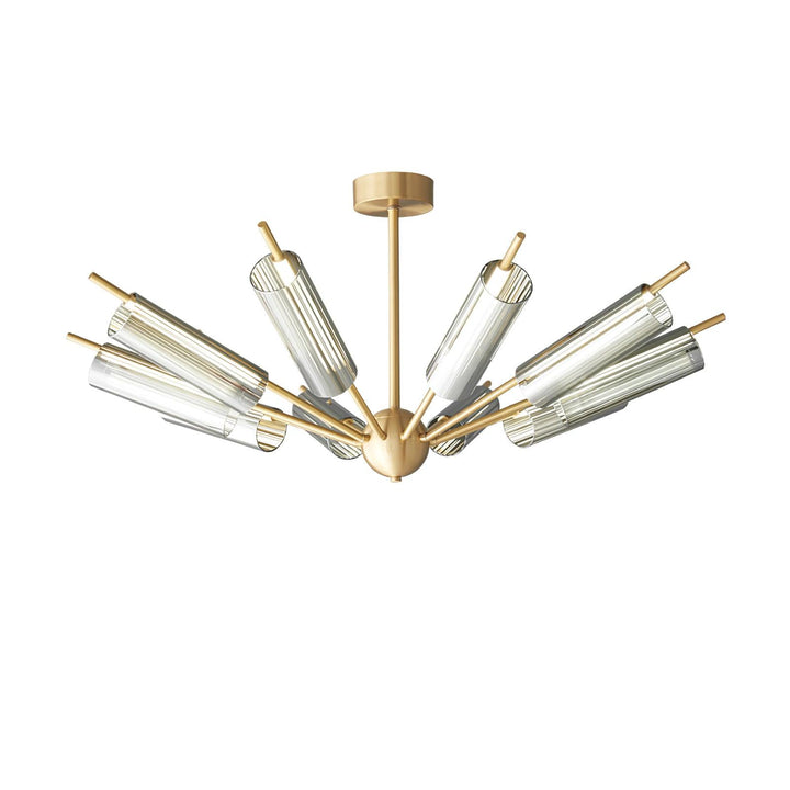 Sputnik Brass Chandelier - Vakkerlight