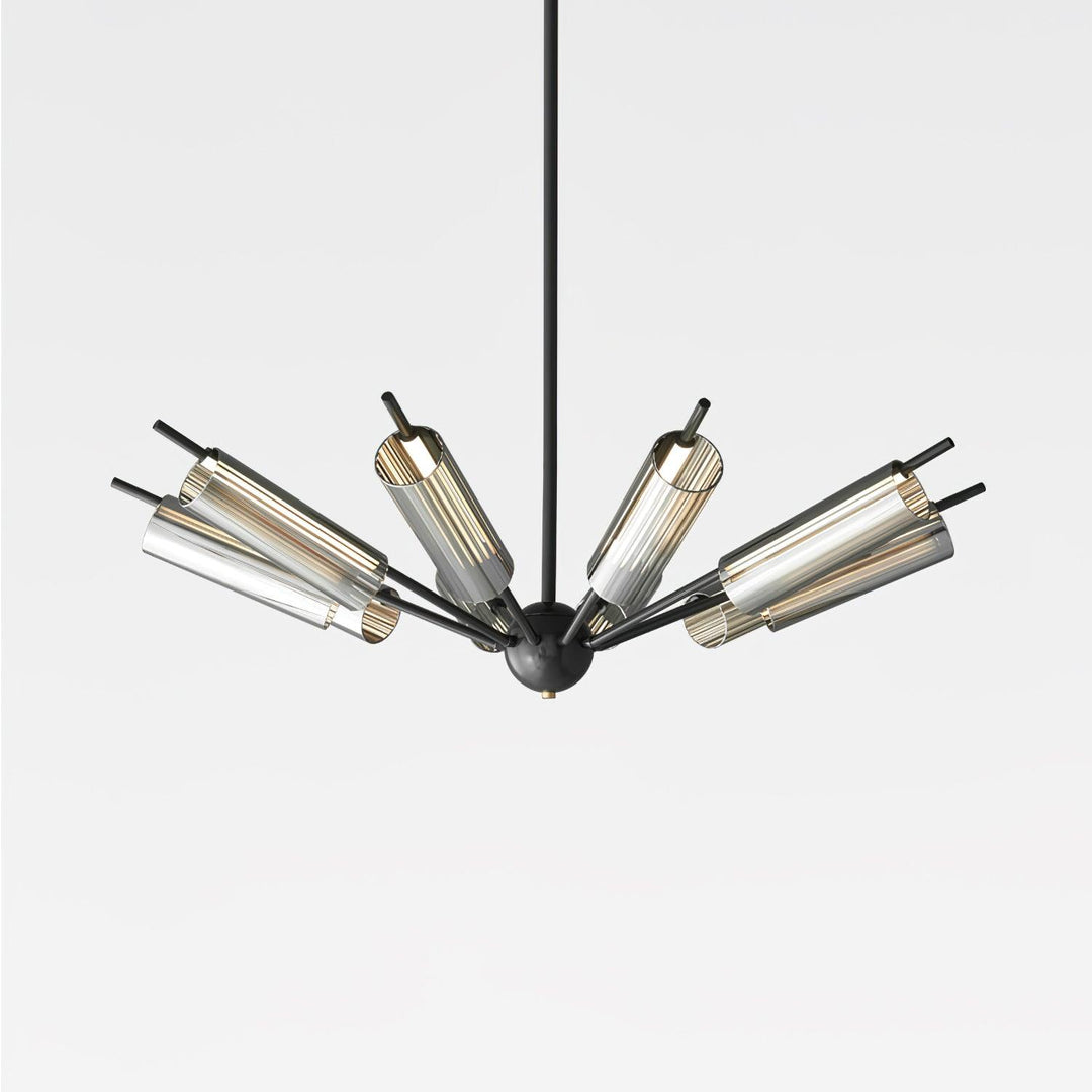 Sputnik Brass Chandelier - Vakkerlight