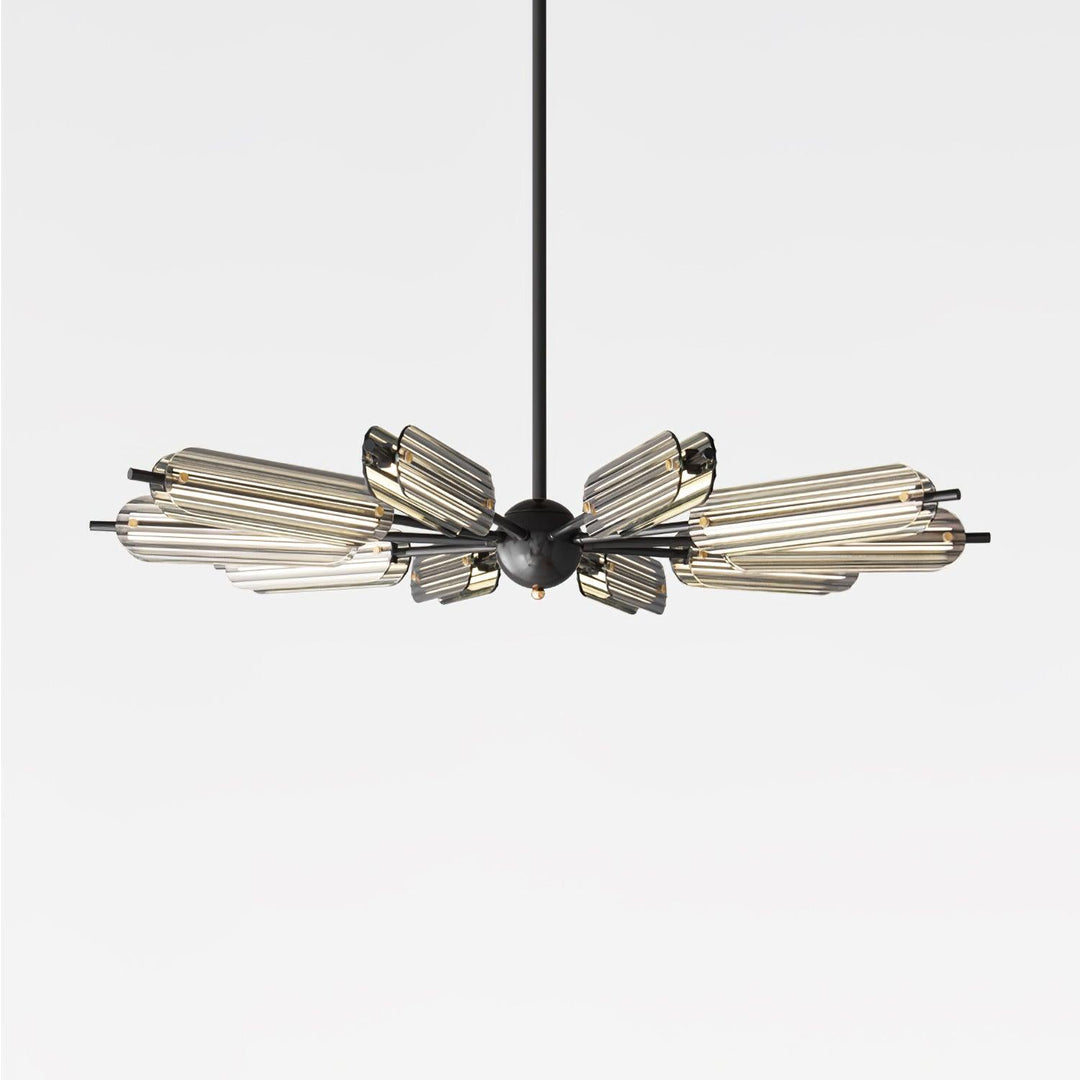 Sputnik Brass Chandelier - Vakkerlight