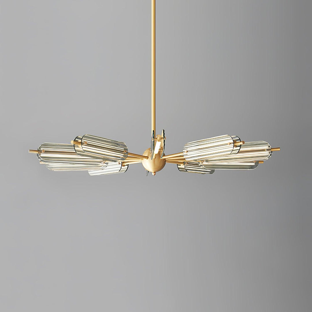 Sputnik Brass Chandelier - Vakkerlight