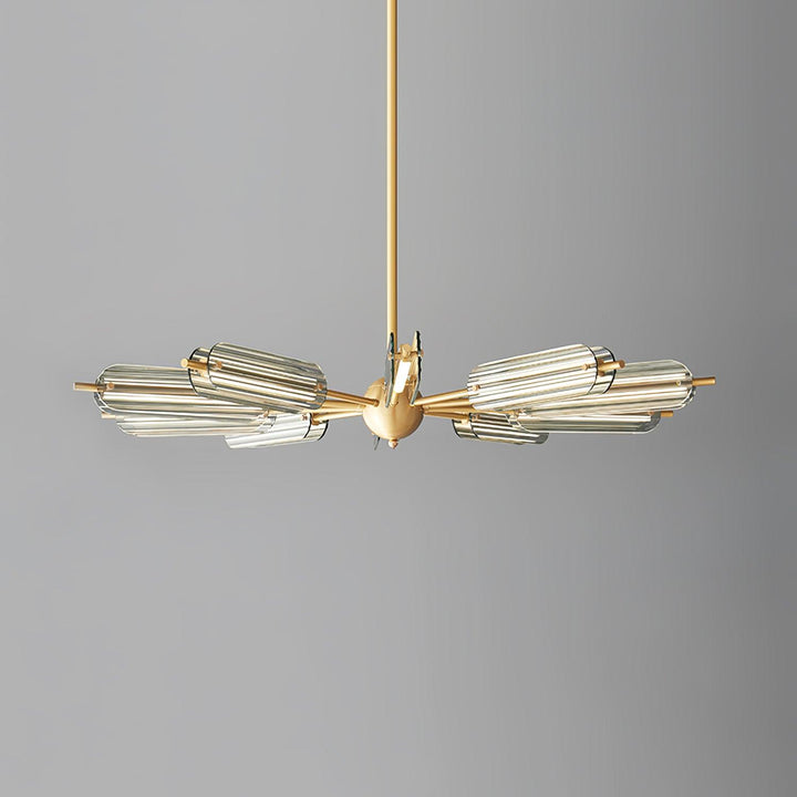 Sputnik Brass Chandelier - Vakkerlight