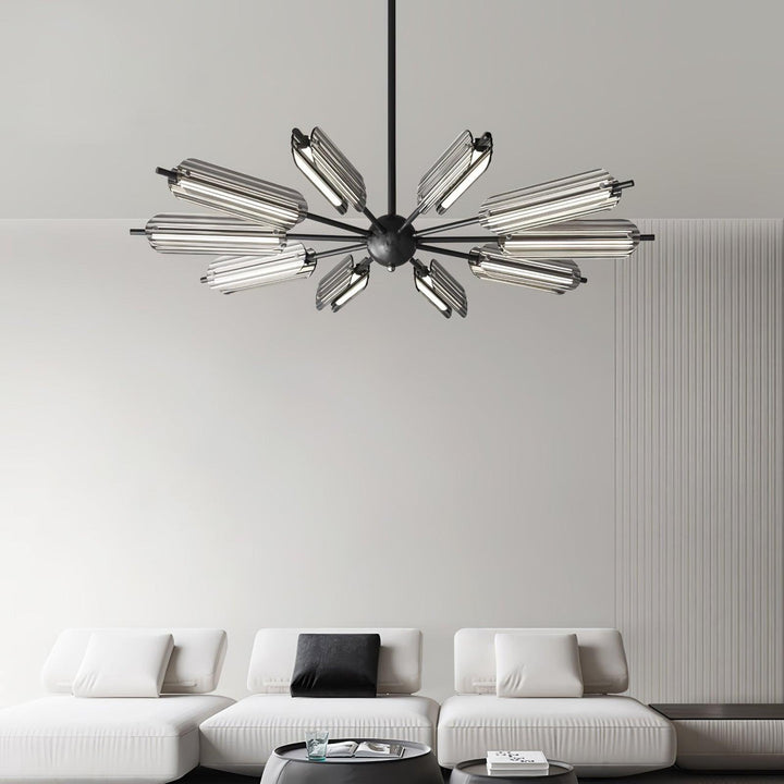 Sputnik Brass Chandelier - Vakkerlight