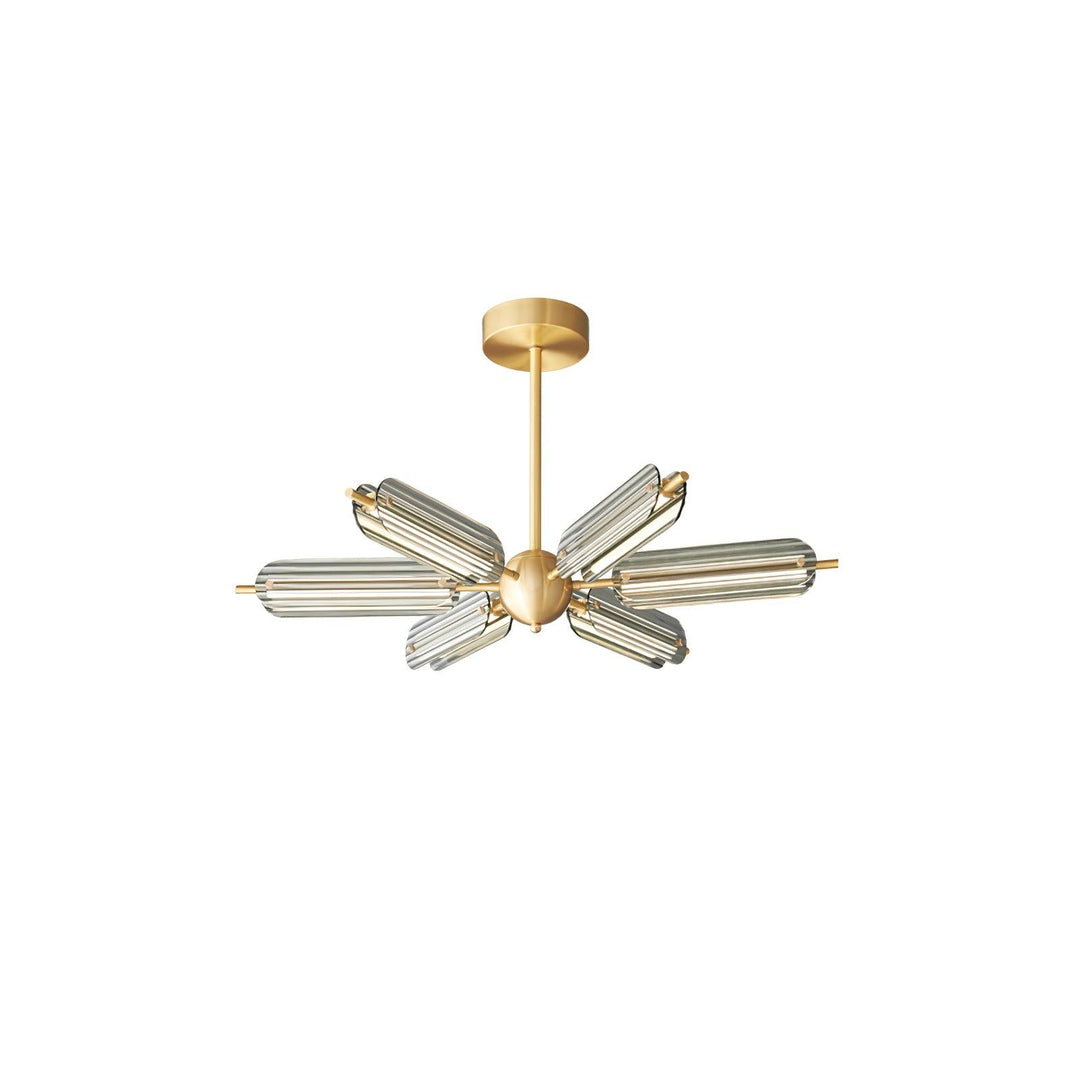 Sputnik Brass Chandelier - Vakkerlight