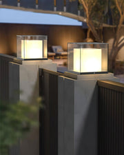 Square Box Outdoor Post Light - Vakkerlight