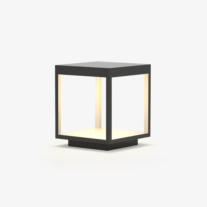 Square Frame Fence Post Garden Light - Vakkerlight