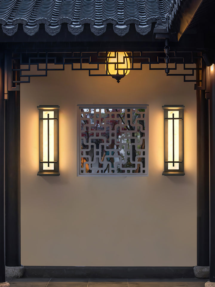 Square Outdoor Wall Light - Vakkerlight