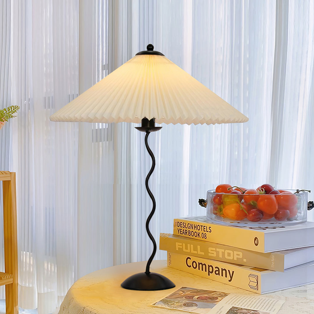 Lampe de table gribouillis