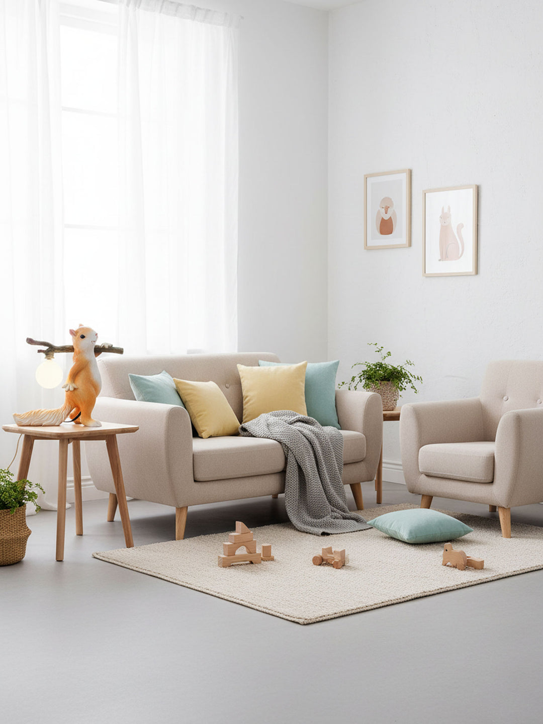 Squirrel Table Lamp - Vakkerlight