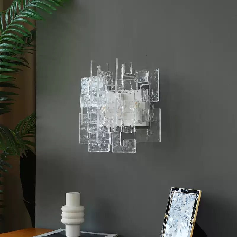 Stacked Glass Wall Sconce - Vakkerlight