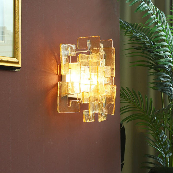 Stacked Glass Wall Sconce - Vakkerlight