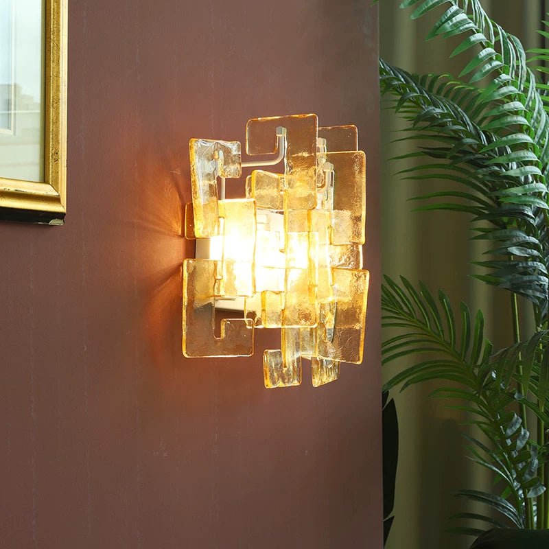 Stacked Glass Wall Sconce - Vakkerlight