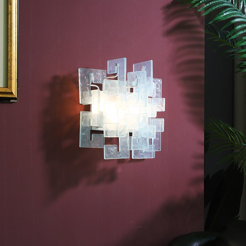 Stacked Glass Wall Sconce - Vakkerlight