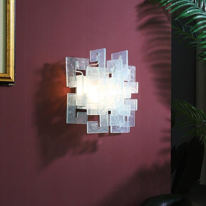 Stacked Glass Wall Sconce - Vakkerlight