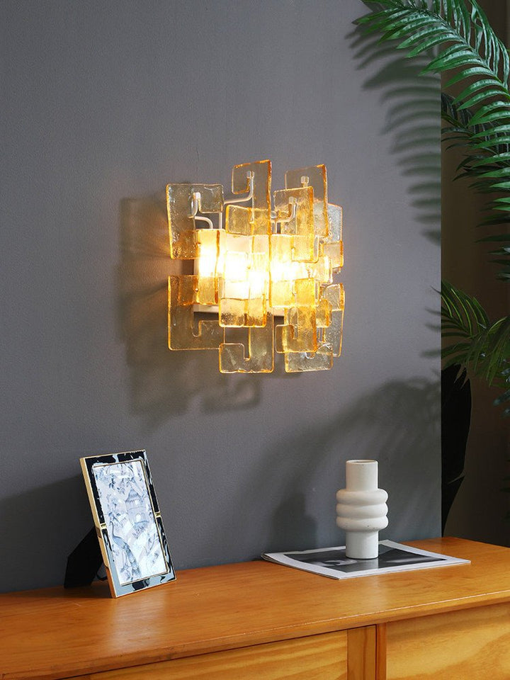 Stacked Glass Wall Sconce - Vakkerlight