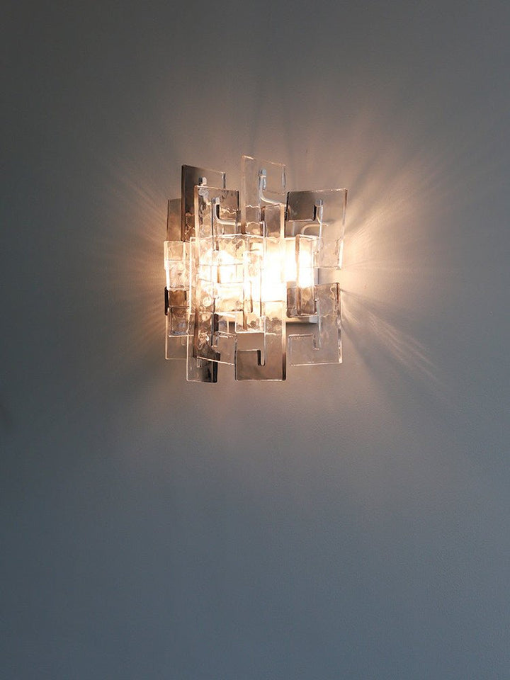 Stacked Glass Wall Sconce - Vakkerlight