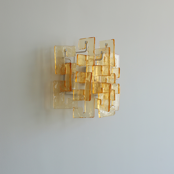 Stacked Glass Wall Sconce - Vakkerlight
