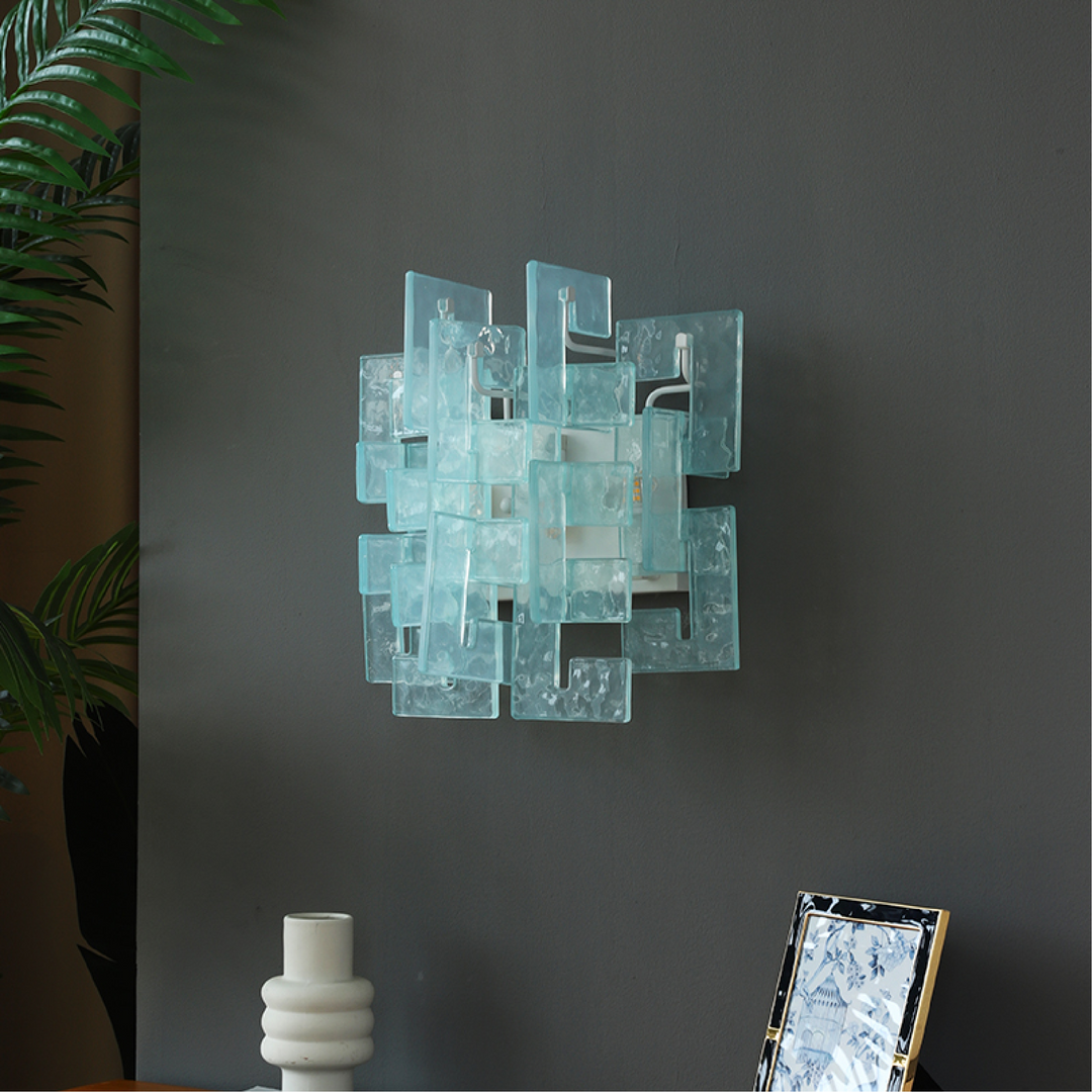 Stacked Glass Wall Sconce - Vakkerlight