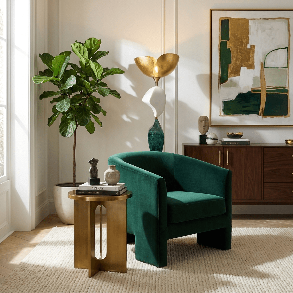 Stacked Sculptural Floor Lamp - Vakkerlight