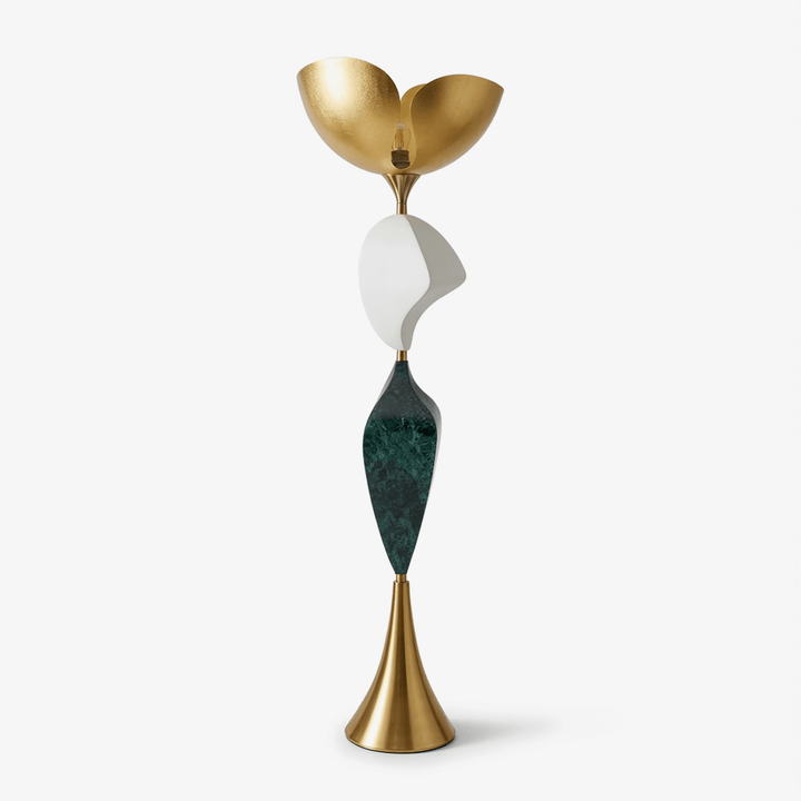 Stacked Sculptural Floor Lamp - Vakkerlight
