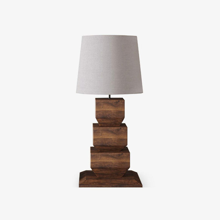 Stacked Wooden Table Lamp - Vakkerlight