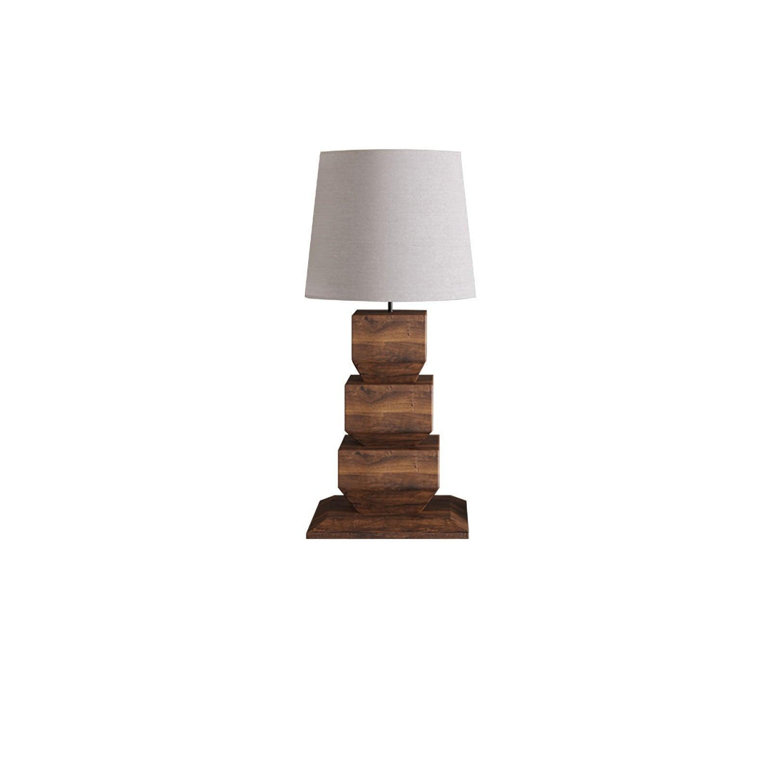 Stacked Wooden Table Lamp - Vakkerlight