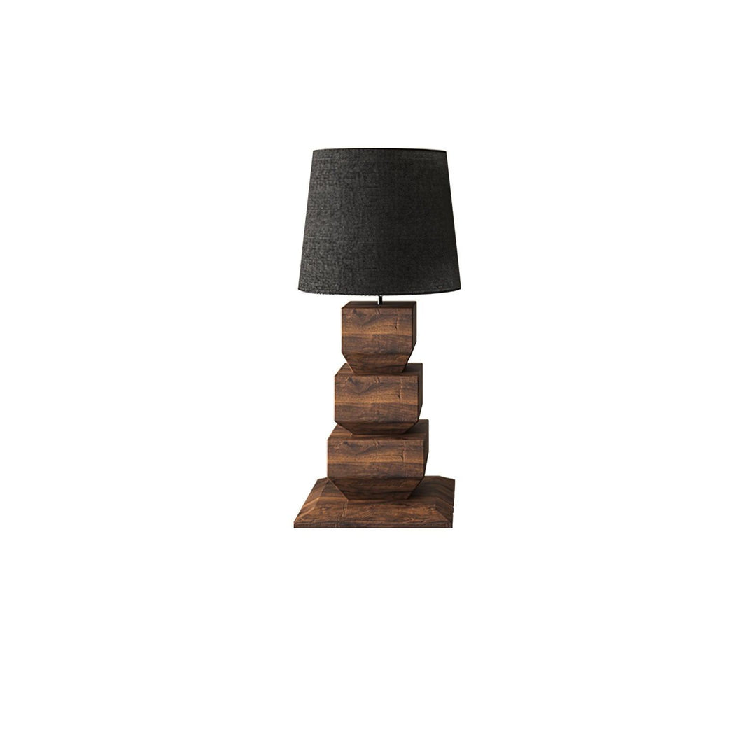 Stacked Wooden Table Lamp - Vakkerlight