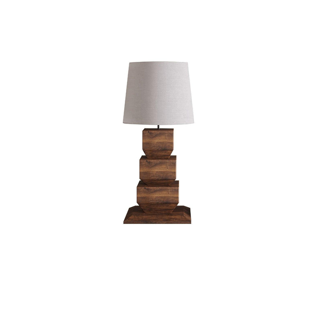 Stacked Wooden Table Lamp - Vakkerlight