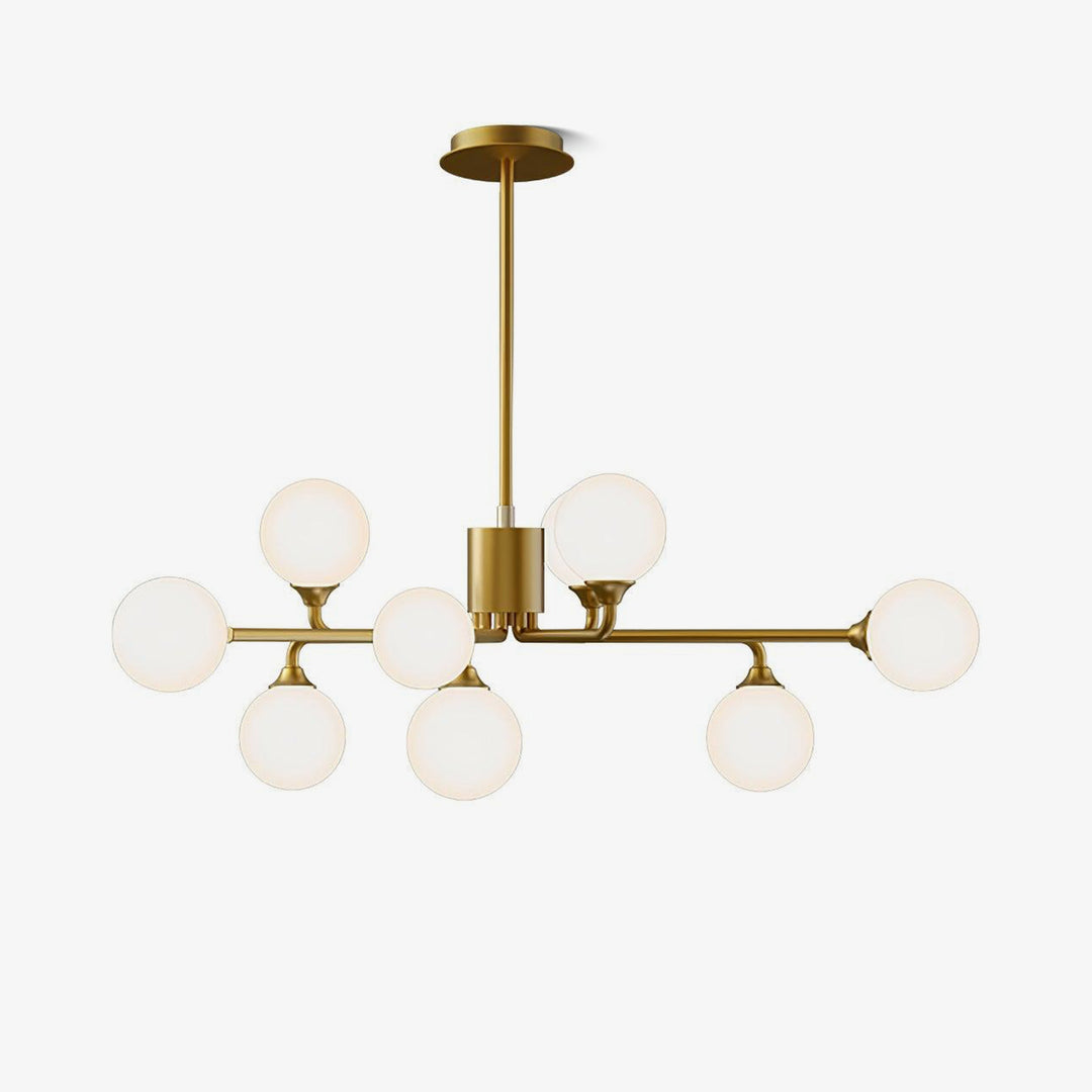 Staggered Glass Globes Chandelier - Vakkerlight