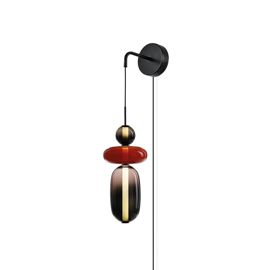 Candied Glass Plug - in Wall Light - Vakkerlight