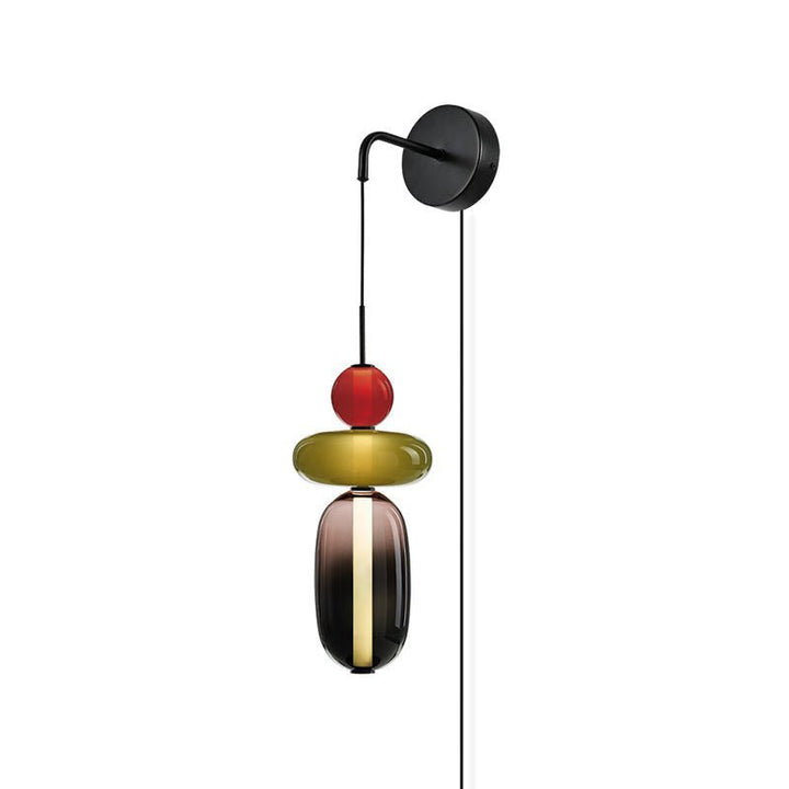 Candied Glass Plug - in Wall Light - Vakkerlight